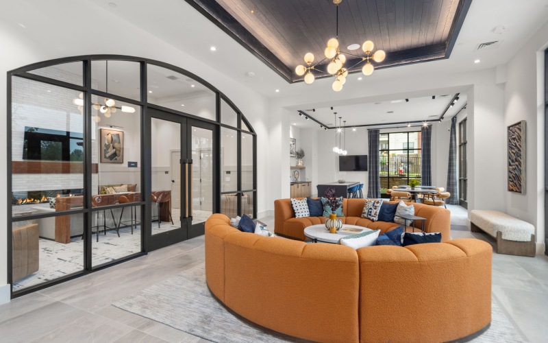 lounge area with ample seating